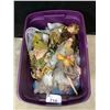 Image 2 : BIN OF ASSORTED DOLLS