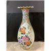 Image 3 : LARGE CHINESE DECORATED VASE APPROX. 43" TALL