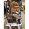 Image 2 : KIDS SHOPPING BUGGY, ROUTER TABLE WITH ROUTER AND CRAFTSMAN BELT AND DISC SANDER