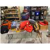 Image 1 : ASSORTED SAFETY VEST, ROPE, FIRST AID KITS AND MORE