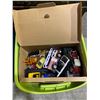 Image 2 : BIN OF ASSORTED CAR TOYS AND DIE CAST CARS