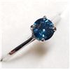 Image 2 : 14K  BLUE DIAMOND (0.45CT) RING SIZE 7