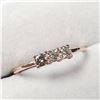 Image 2 : 10K  DIAMOND (0.2CT) RING SIZE 7