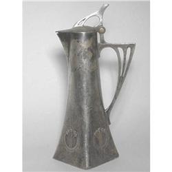 WMF Art Nouveau Silverplated Claret Jug  #2127964