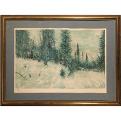 Bernard Gantner S/N Lithograph, Landscape #2128112