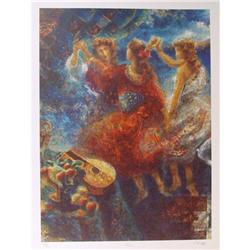 David Sinclair Nixon S/N Lithograph, Dance #2128136