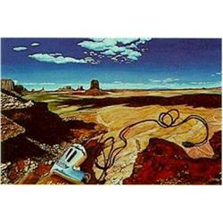 Martha Edelheit Lithograph, Tool in Landscape #2128171