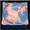 Image 1 : SCHAFER & VATER Lady and Cupid w Lute Jar #2128470
