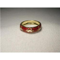 Hidalgo Enamel 18K Zodiac Cancer Diamond Band #2128667