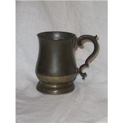 Antique pewter beer mug #2128792