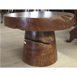 RUSTIC PRIMITIVE ANTIQUE TEAK COFFEE TABLE #2128863