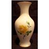Image 1 : Meissen Porcelain Yellow Rose Vase #2138914