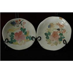 Pair of Chinese Export Porcelain Plates. #2139018