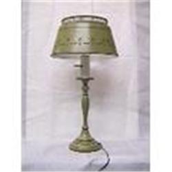 Toleware Green Lamp #2139386