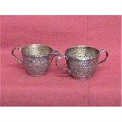 Antique Sterling Silver Dutch Sugar Bowl& #2139397