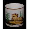 Antique Porcelain Cup with House #2139489