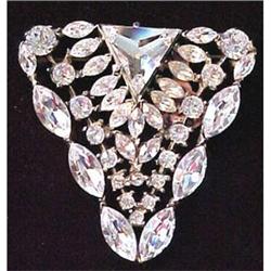 Pretty Vintage all rhinestone pin #2139517