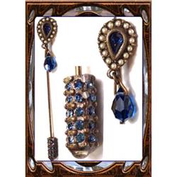 Edwardian Jewel end pearl Fob Charm stickpin #2139581