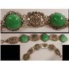 vintage PEKING glass filigree chinese bracelet #2139584