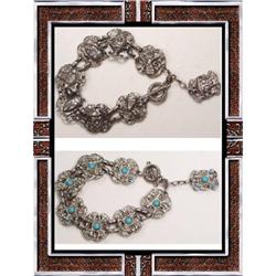 UNUSUAL Har Egyptian FLIP 2 sided Fob bracelet #2139589