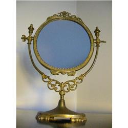 FAL Brass ormolu halmark Vintage vanity Mirror #2139597