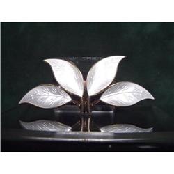 DA David Andersen Norway Sterling White Broach #2139636