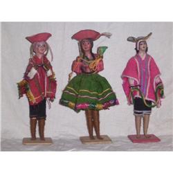 3 dolls from Peru #2139737