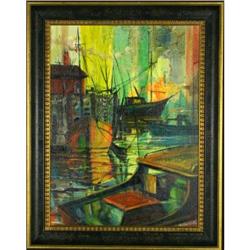 Boat Dock by Robert MacIsaac #2152589