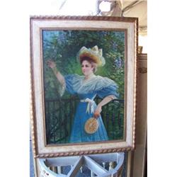 Young girl signe ODIN 1896 #2152715