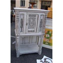 Gothic Painted cabinet C.1900 #2152717