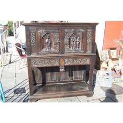 Gothic cabinet C.1900 #2152719