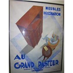Original VINTAGE Poster - Au Grand Pasteur #2152731