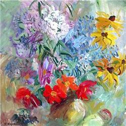 "Upon breath dawn" oil in impressionism style #2152738