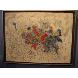 Modernist oil by Pa. artist, Sam Maitin #2152775