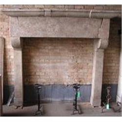 18th Century French Limestone Mantel #2152808