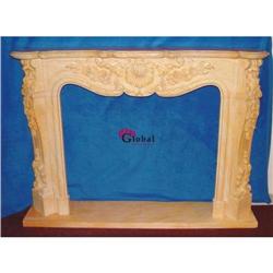 Spectacular Marble Fireplace Mantel Style LXV !#2152827