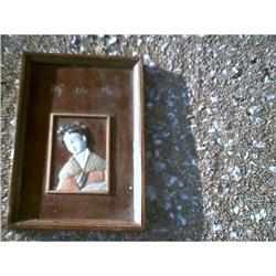 Vintage Jade Multi-color Bas-Relief #2152834