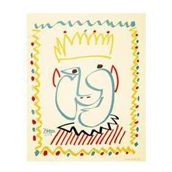 Picasso Lithograph   Le Roi, 1951 #2152836