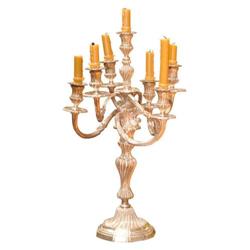 Silver over Bronze Candelabra #2152857
