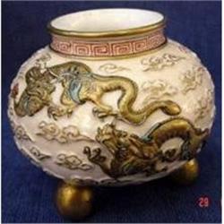 Copeland Dragon Sugar Bowl. ( c1880.) #2152933