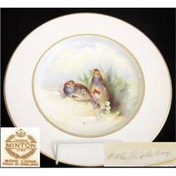 Minton Cabinet Plate  #2152939