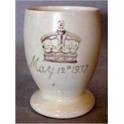 Moorcroft Coronation Beaker 1937 #2152962