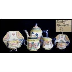 Quimper Coffee Set  c1890 #2152972