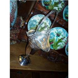 Large Adamesque Sterling Silver Flower Basket #2153001