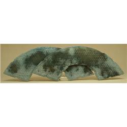 Han Dynasty White Jade Pair of "Huang" #2153004