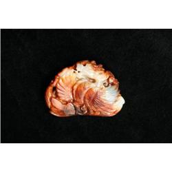 White Boulder Jade Carving - Pendant #2153009