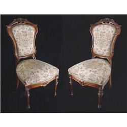 Pair Victorian Side Chairs #2153039