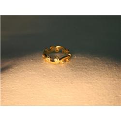 Gorgeous 18K Gold Hidalgo Diamond Eternity Band#2153079