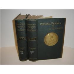 SIGNED RARE SET OFTWO BOOKS PERSONAL MEMOIRS OF#2153080