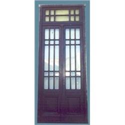Double french Door with transom #2153102